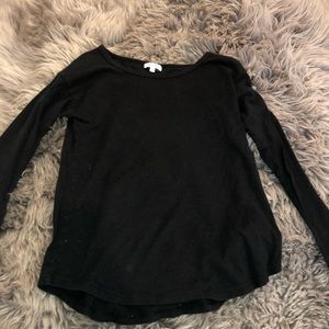 Splendid Black Long Sleeve